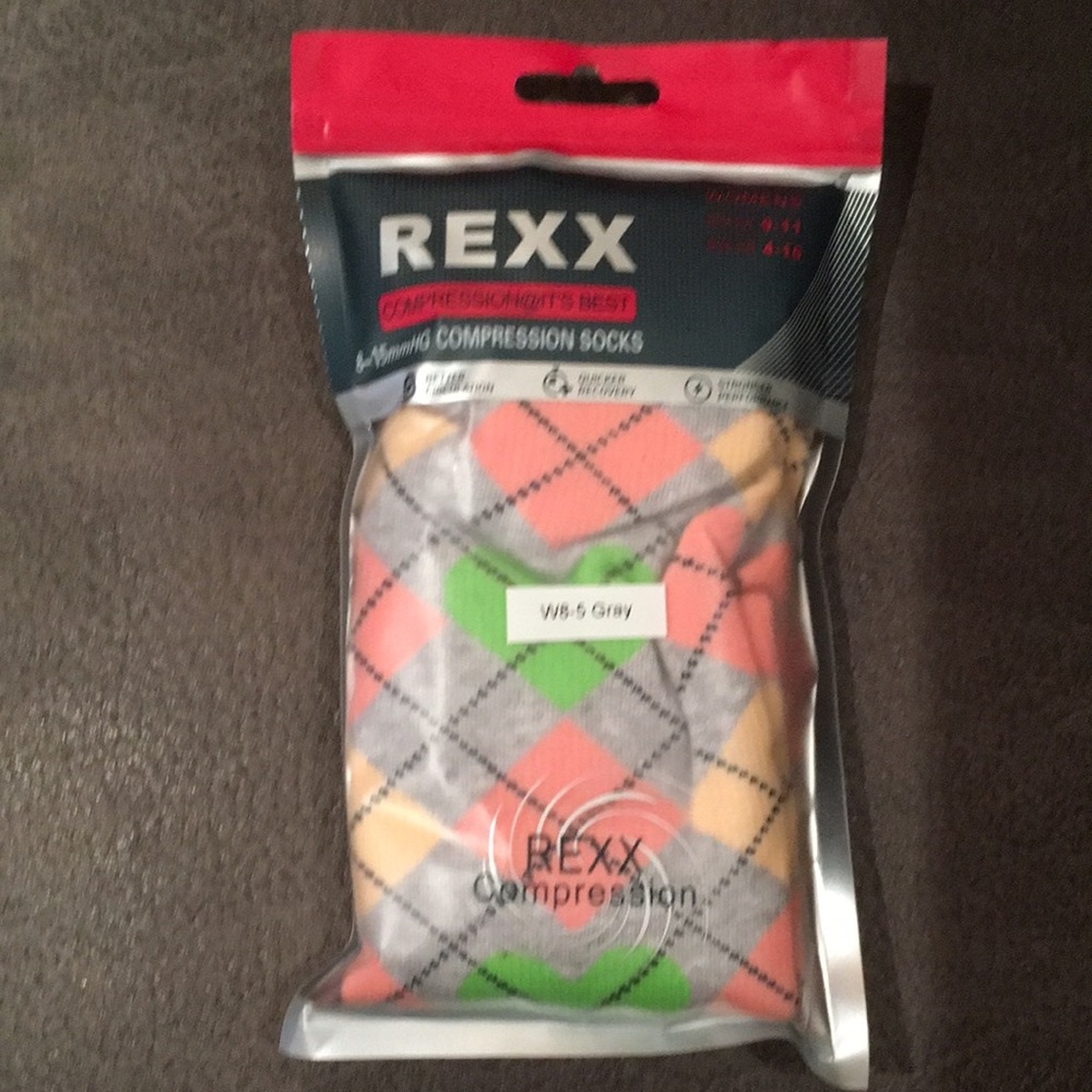 Rexx Compression Socks - New, unopened